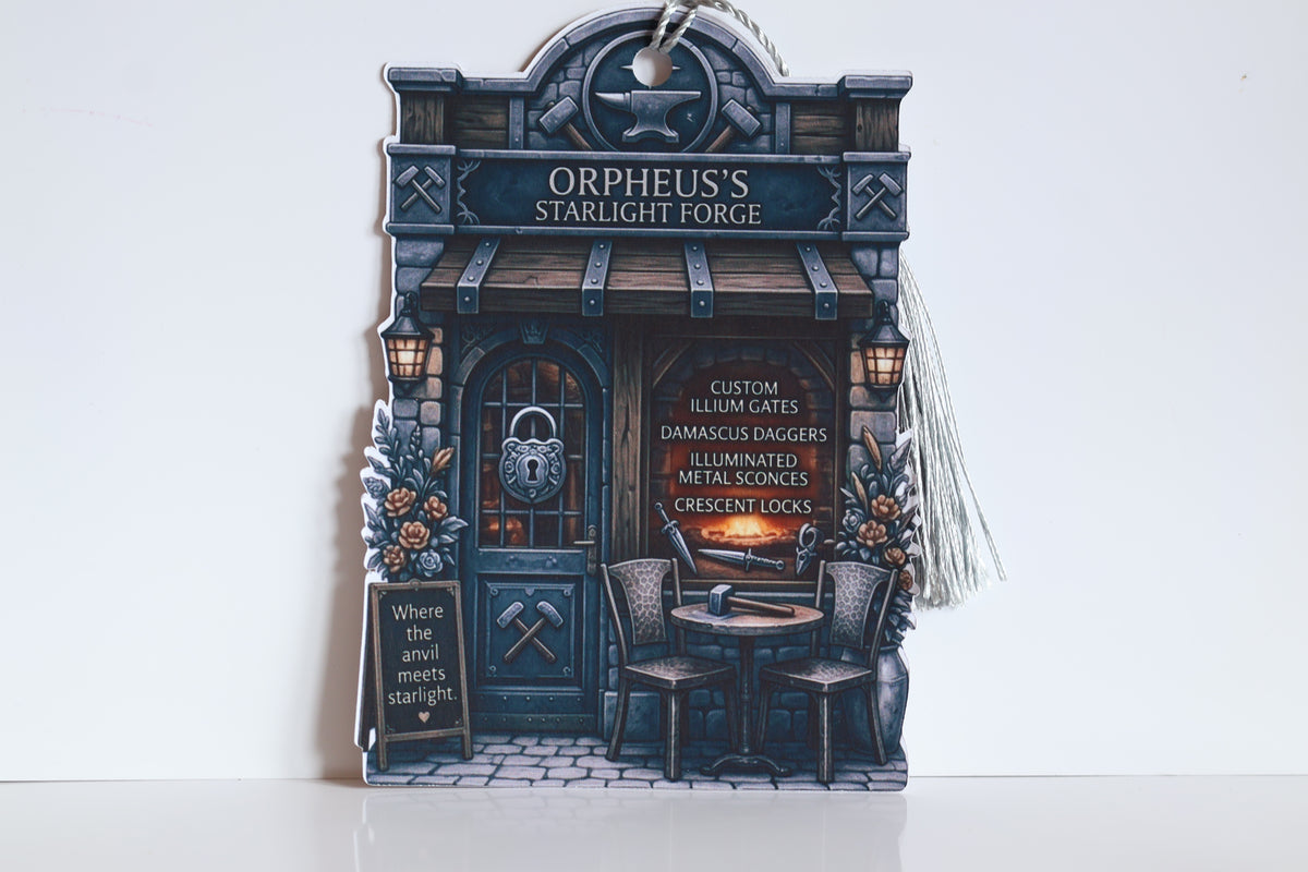 Orpheus's Starlight Forge Romantasy BookTok Bookmark