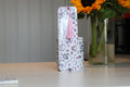 Pastel K-Pop Ghost Laminated Bookmark, Cute Kawaii Spooky Season Accessory