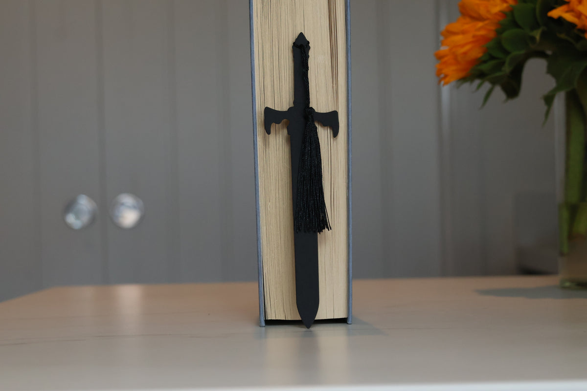 High Lord's Shadow Blade Die-Cut Bookmark | Dark Fantasy Accessory