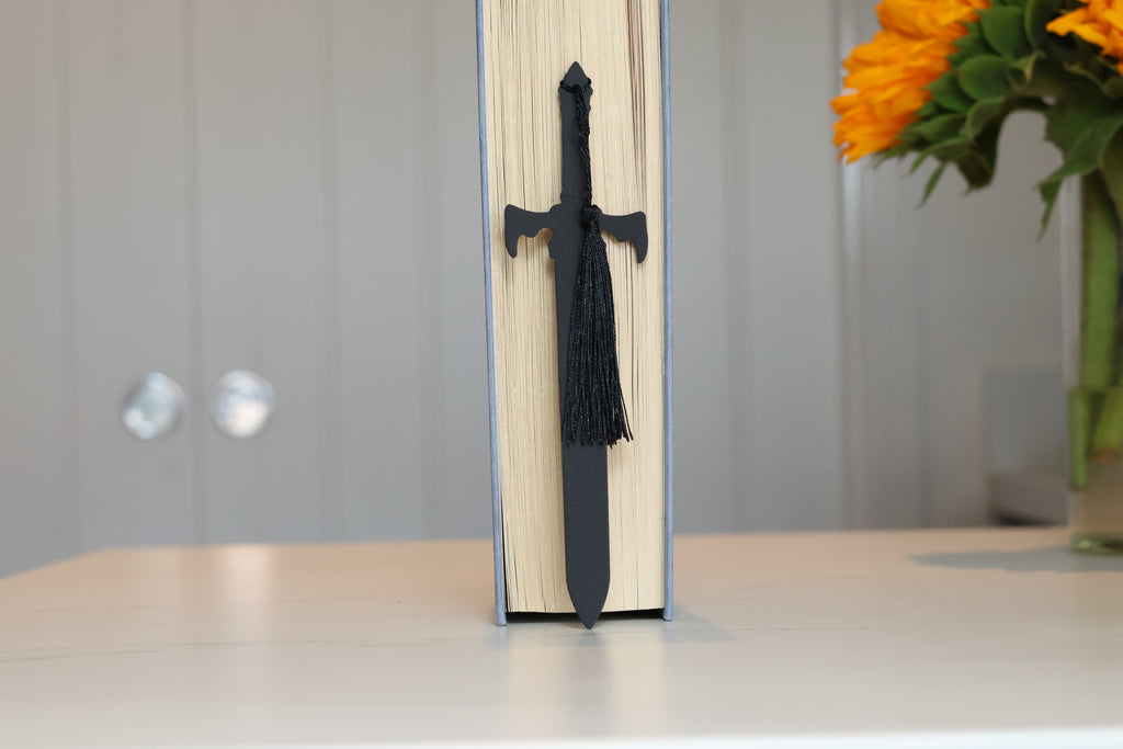 High Lord's Shadow Blade Die-Cut Bookmark | Dark Fantasy Accessory
