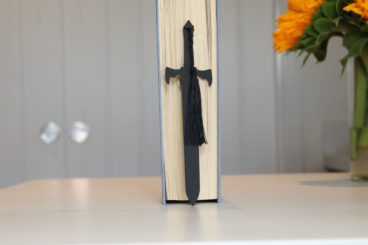 High Lord's Shadow Blade Die-Cut Bookmark | Dark Fantasy Accessory