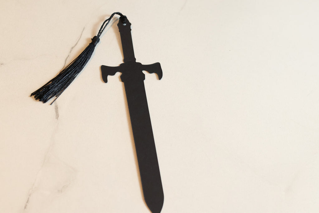 High Lord's Shadow Blade Die-Cut Bookmark | Dark Fantasy Accessory