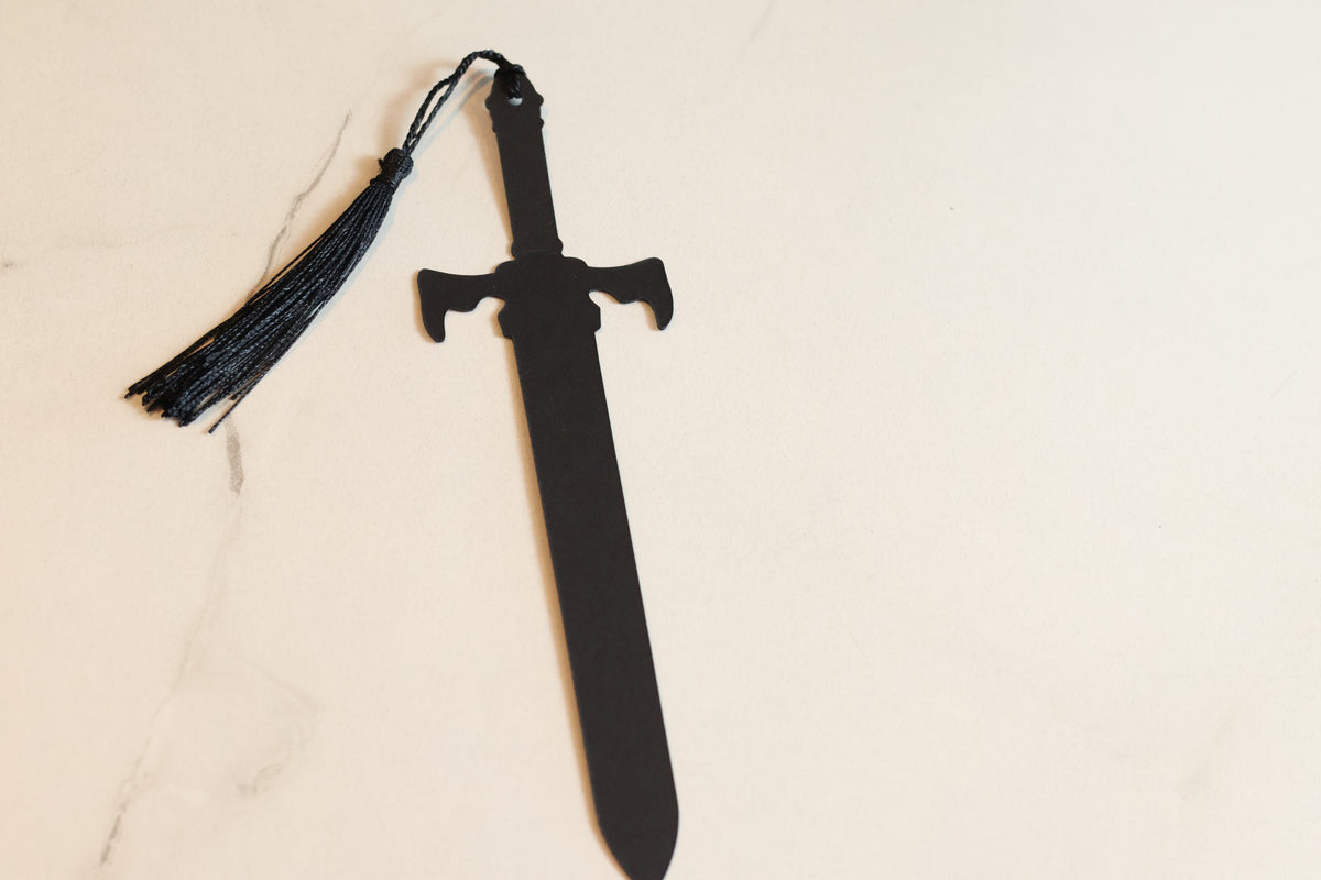 High Lord's Shadow Blade Die-Cut Bookmark | Dark Fantasy Accessory