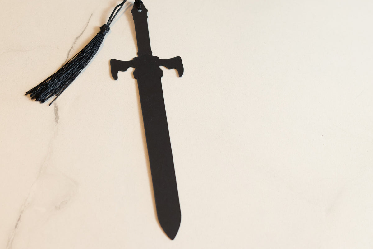 High Lord's Shadow Blade Die-Cut Bookmark | Dark Fantasy Accessory