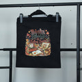 Books, Blankets & Falling Leaves Tote Bag | Autumn Cozy Reader Canvas