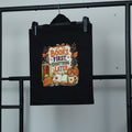Books First, Everything Later" Canvas Tote Bag | Cozy Autumn Reader Accessory