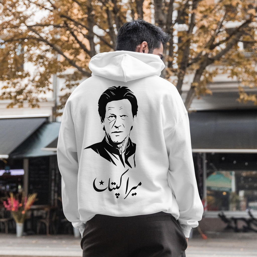 Mera Kaptaan Hoodie – Limited Edition -  Imran Khan Hoodies- unisex - PTI