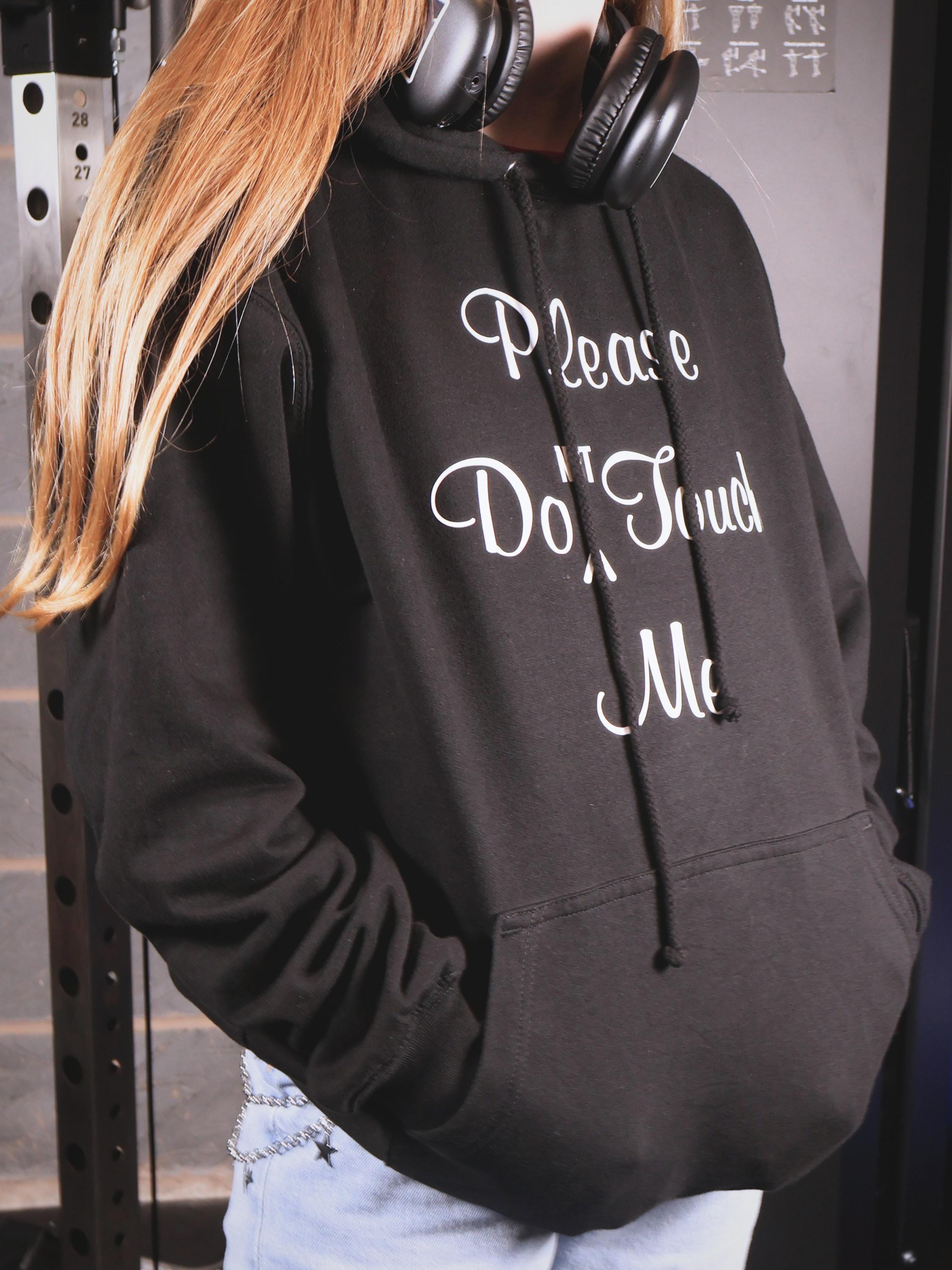 Personal Space Hoodie| Raised 3D text| Black Comfortable Hoodie| Cozy Boundaries Streetwear|