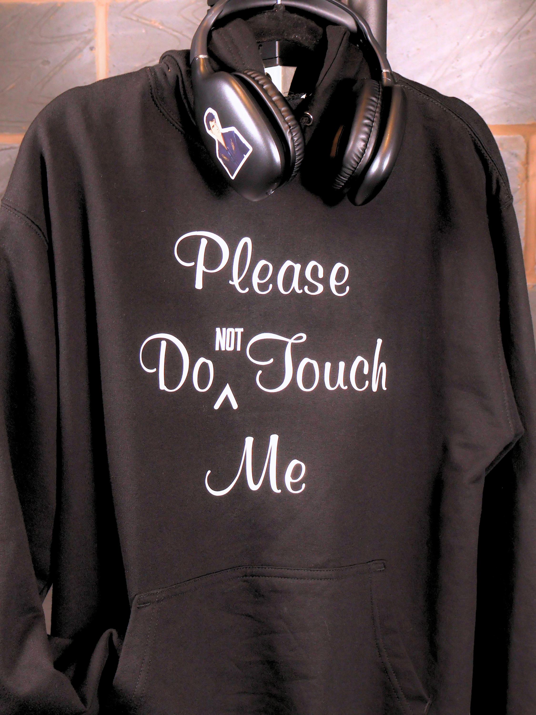 Personal Space Hoodie| Raised 3D text| Black Comfortable Hoodie| Cozy Boundaries Streetwear|
