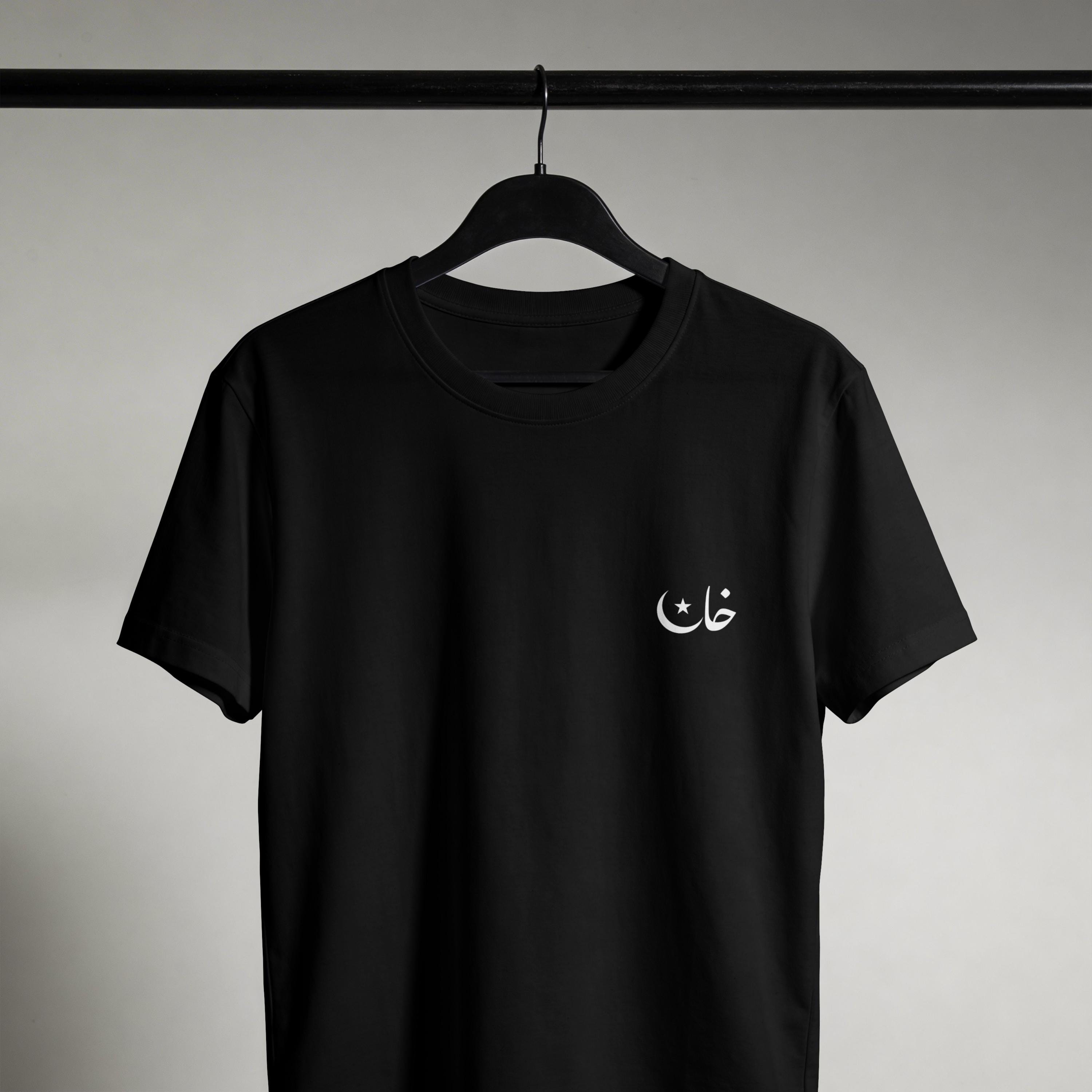 The "Kaptan" Heavyweight Tee – Obsidian Black – Limited Edition -  Imran Khan T shirt- unisex